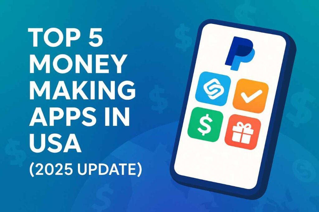 Top 5 Legit Money Making Apps in USA